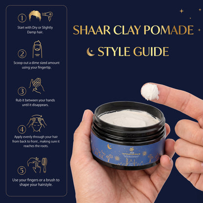 Clay Pomade with Olive Oil